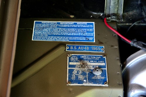 1972 Lancia Fulvia Coupe Series 2 1600HF Lusso zum Verkauf (Bild 79 von 134)