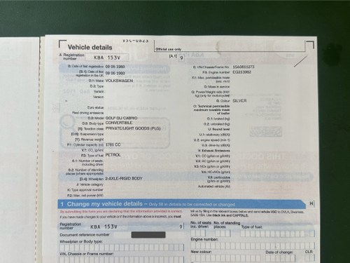 1980 Volkswagen Golf GLI Convertible zum Verkauf (Bild 144 von 149)