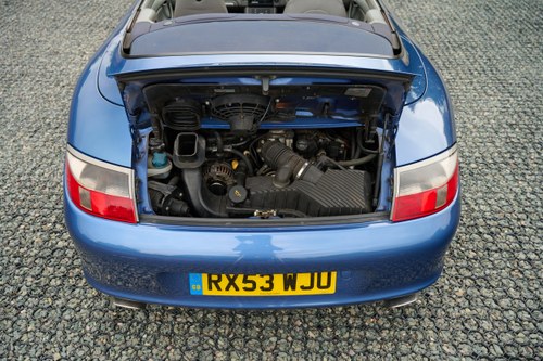 2003 Porsche 996 911 Carrera 2 Cabriolet Manual In vendita (immagine 118 di 182)