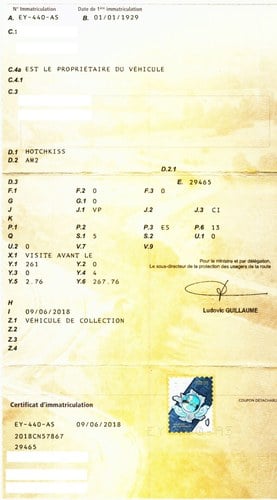 1933 Hotchkiss AM2 Riviera Faux Cabriolet à vendre (picture 26 of 26)