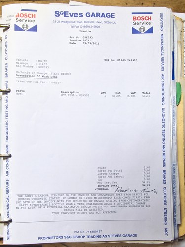 1954 MG TF 1250 zum Verkauf (Bild 204 von 231)