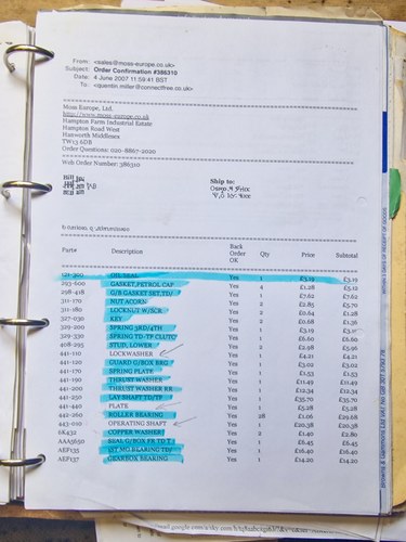 1954 MG TF 1250 zum Verkauf (Bild 210 von 231)