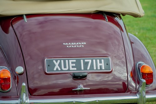 1970 Morris Minor Deluxe Convertible à vendre (picture 59 of 108)