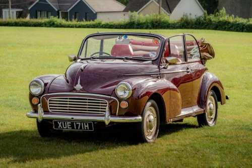1970 Morris Minor Deluxe Convertible à vendre (picture 3 of 108)