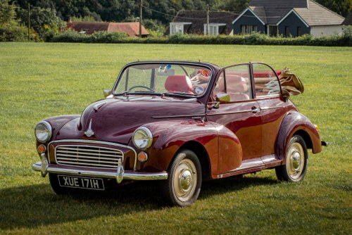 1970 Morris Minor Deluxe Convertible à vendre (picture 2 of 108)