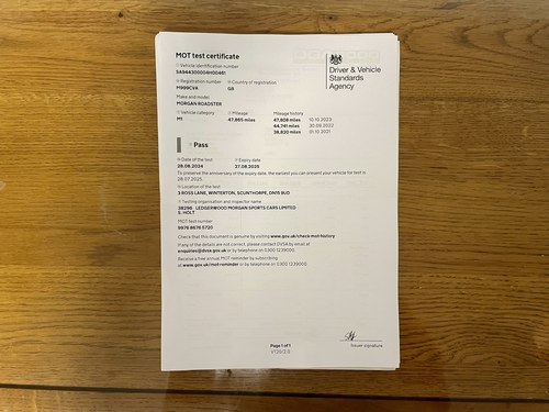 2006 Morgan Roadster 3L V6 For Sale (picture 236 of 239)