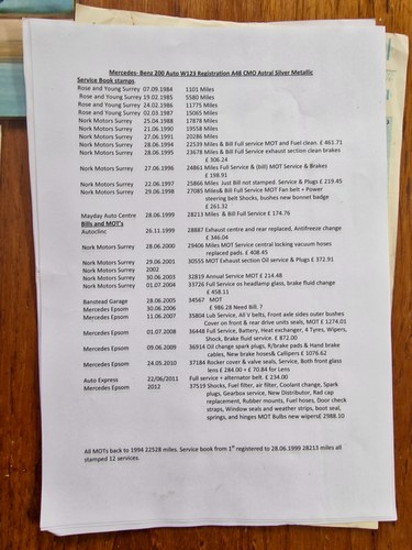 1984 Mercedes-Benz 200 (W123) zum Verkauf (Bild 246 von 259)