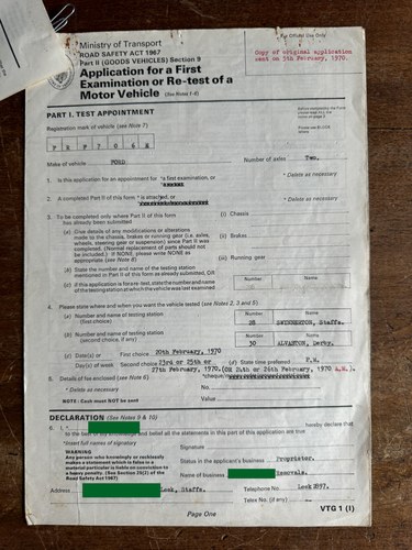 1968 Ford Thames Trader For Sale (picture 139 of 144)