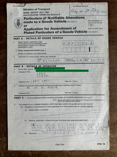 1968 Ford Thames Trader For Sale (picture 140 of 144)