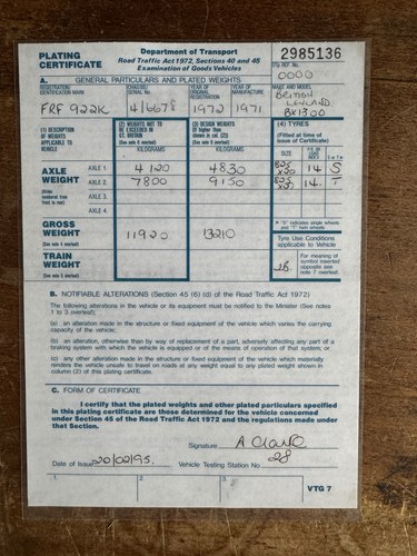 1968 Ford Thames Trader For Sale (picture 143 of 144)