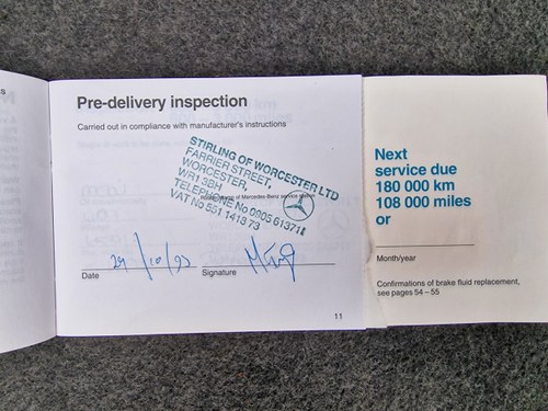 1993 Mercedes Benz E280 (W124) zum Verkauf (Bild 221 von 241)