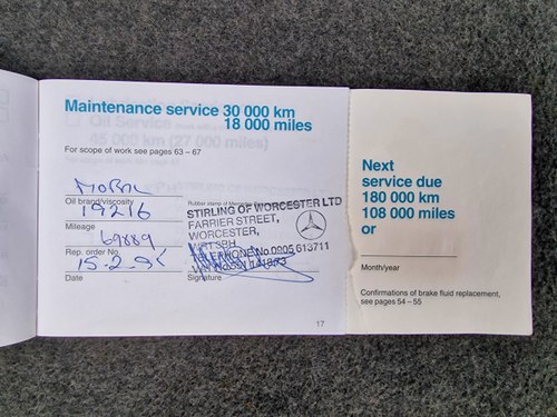 1993 Mercedes Benz E280 (W124) zum Verkauf (Bild 240 von 241)