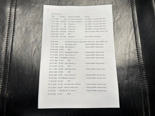 1985 BMW E24 M 635 CSI till salu (bild 136 av 150)