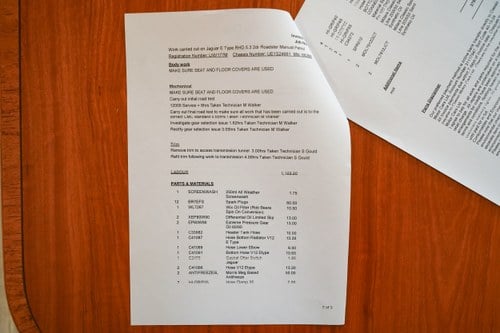 1974 Jaguar E-Type Series 3 V12 OTS RHD In vendita (immagine 285 di 295)