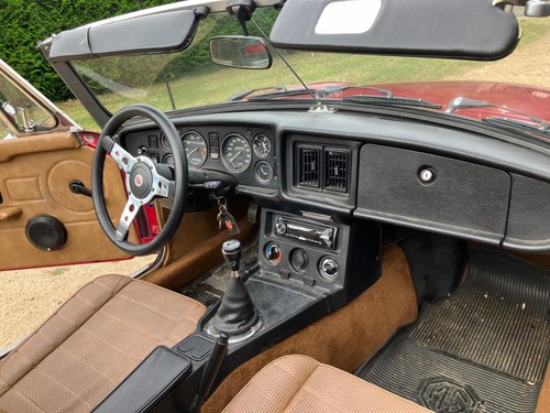1980 MG MGB Roadster à vendre (picture 32 of 75)