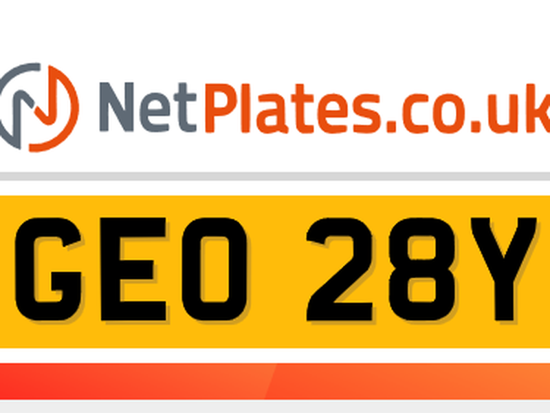 GEO 28Y GEORGE Private Number Plate On DVLA Retention Ready