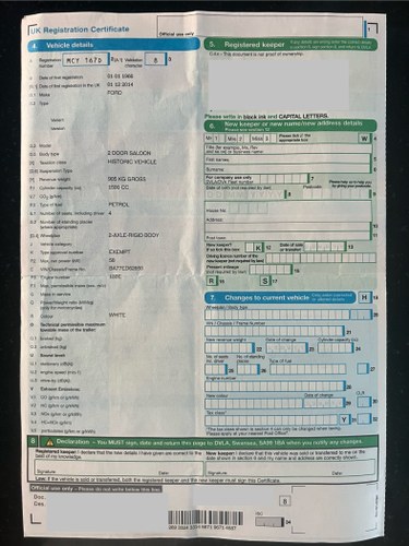 1966 Ford Cortina MkI 1500 GT à vendre (picture 64 of 66)