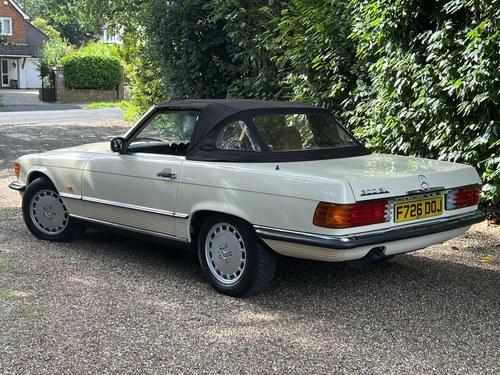 1989 Mercedes-Benz 300 SL Auto R107 zum Verkauf (Bild 37 von 165)