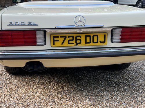1989 Mercedes-Benz 300 SL Auto R107 zum Verkauf (Bild 109 von 165)