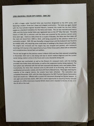 1956 Vauxhall Velox EIPV - For Sale (picture 187 of 192)