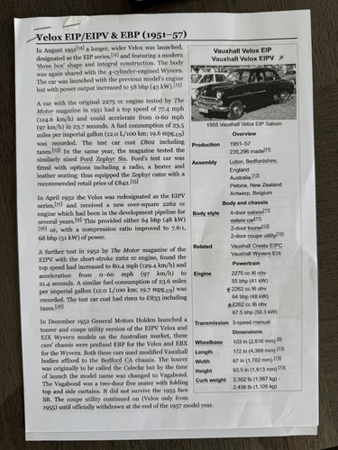 1956 Vauxhall Velox EIPV - For Sale (picture 192 of 192)