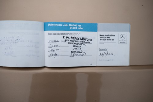 1987 Mercedes-Benz 300SL (R107) zum Verkauf (Bild 148 von 156)