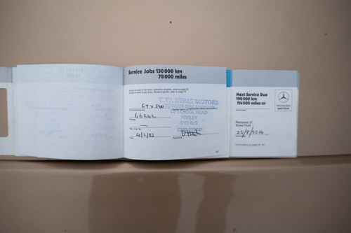 1987 Mercedes-Benz 300SL (R107) zum Verkauf (Bild 149 von 156)