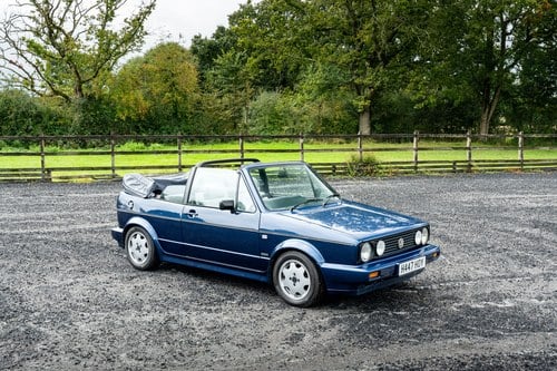 1990 Volkswagen Golf Clipper Cabrio For Sale (picture 1 of 130)