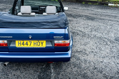 1990 Volkswagen Golf Clipper Cabrio For Sale (picture 90 of 130)