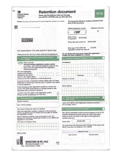 Private Registration - 1DDP En venta (imagen 2 de 2)