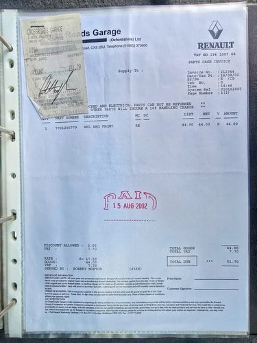 1995 Renault Clio Williams 2 In vendita (immagine 262 di 282)