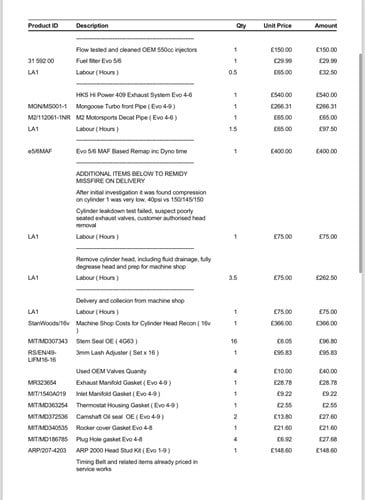 1999 Mitsubishi Evo 6 370bhp à vendre (picture 127 of 130)