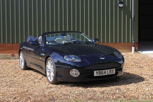 2001 Aston Martin DB7 Vantage Volante Auto In vendita (immagine 12 di 118)