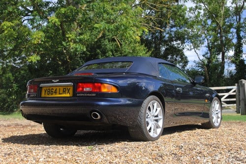 2001 Aston Martin DB7 Vantage Volante Auto In vendita (immagine 18 di 118)