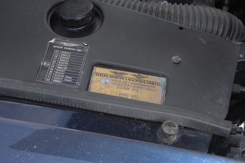 2001 Aston Martin DB7 Vantage Volante Auto In vendita (immagine 106 di 118)