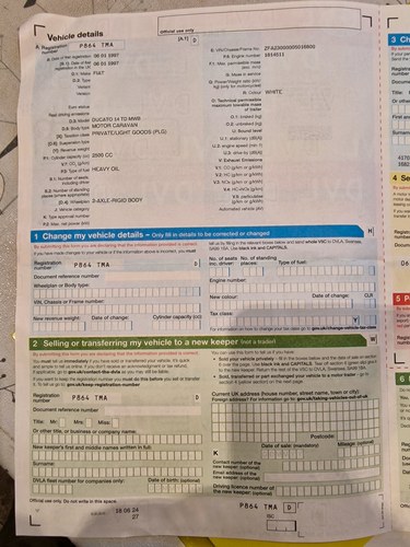 1997 Fiat Ducato 14TD MWB Motorhome En venta (imagen 214 de 219)