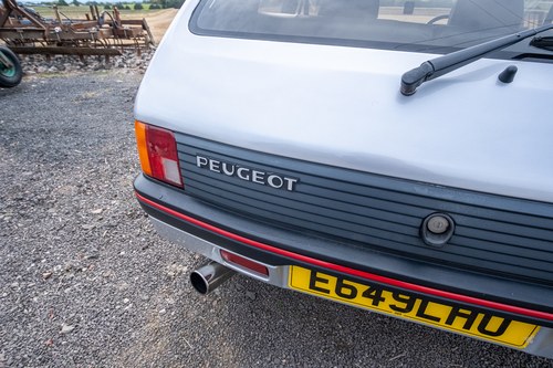 1988 Peugeot 205 GTI Phase 2 Mi16 1.9 In vendita (immagine 71 di 100)