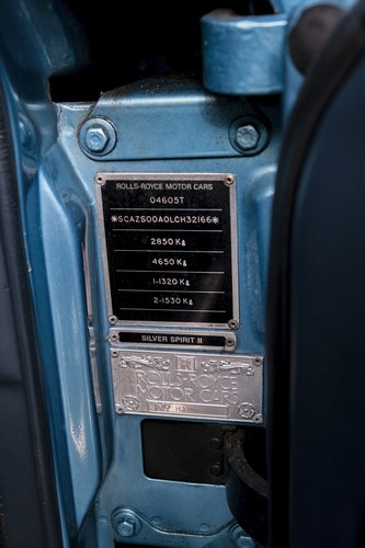 1991 Rolls Royce Silver Spirit II In vendita (immagine 33 di 350)