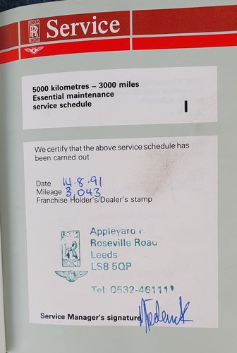 1991 Rolls Royce Silver Spirit II In vendita (immagine 331 di 350)