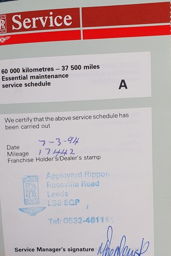 1991 Rolls Royce Silver Spirit II In vendita (immagine 336 di 350)