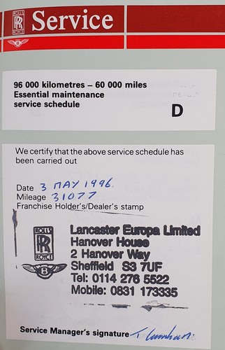 1991 Rolls Royce Silver Spirit II In vendita (immagine 339 di 350)