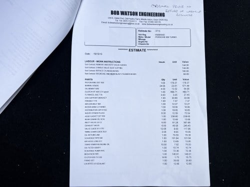 1987 Porsche 930 911 Turbo In vendita (immagine 184 di 211)