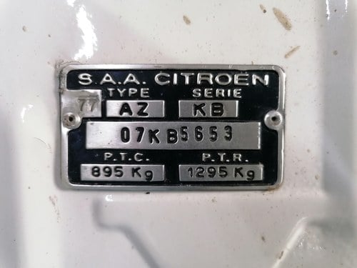 1977 Citroën 2CV4 à vendre (picture 7 of 92)