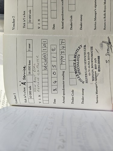 1998 Rolls Royce Silver Seraph V12 à vendre (picture 42 of 47)