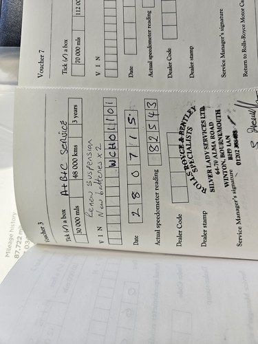 1998 Rolls Royce Silver Seraph V12 à vendre (picture 44 of 47)