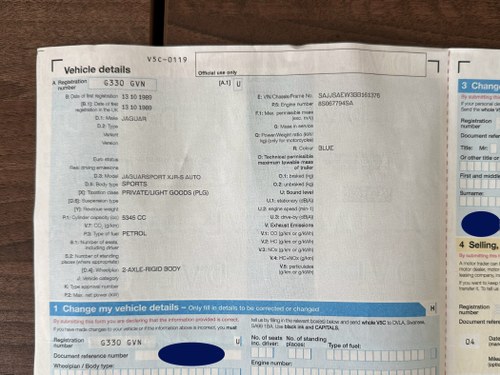 1989 Jaguar XJR-S 5.3 à venda (imagem 143 de 150)