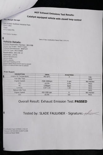 2011 Bentley Mulsanne zum Verkauf (Bild 225 von 235)