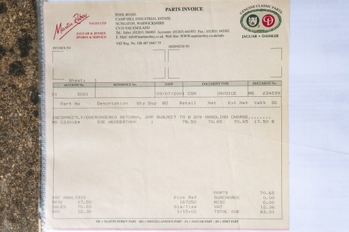 1973 Jaguar E-Type Series III V12 OTS à vendre (picture 137 of 143)