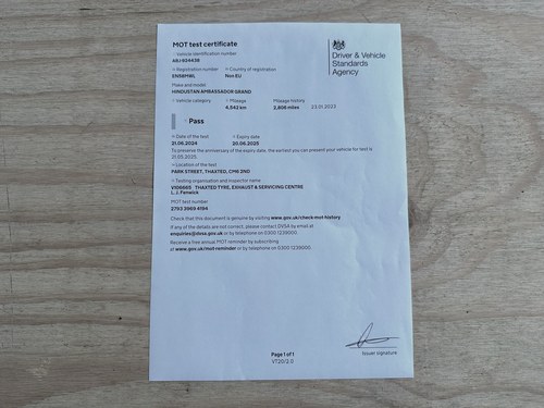 2009 Hindustan Ambassador Grand 1800ISX For Sale (picture 133 of 135)