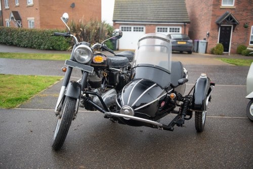 1976 Royal Enfield Bullet 350 and Kozi Sidecar In vendita (immagine 3 di 49)